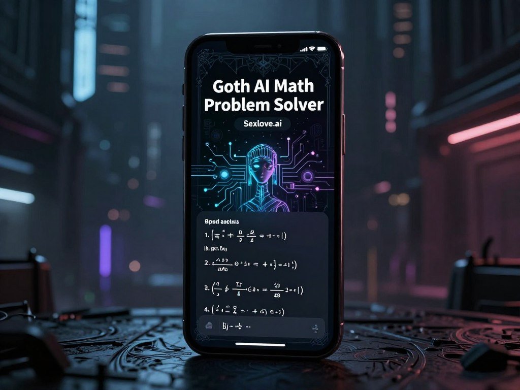 goth ai math problem solver app