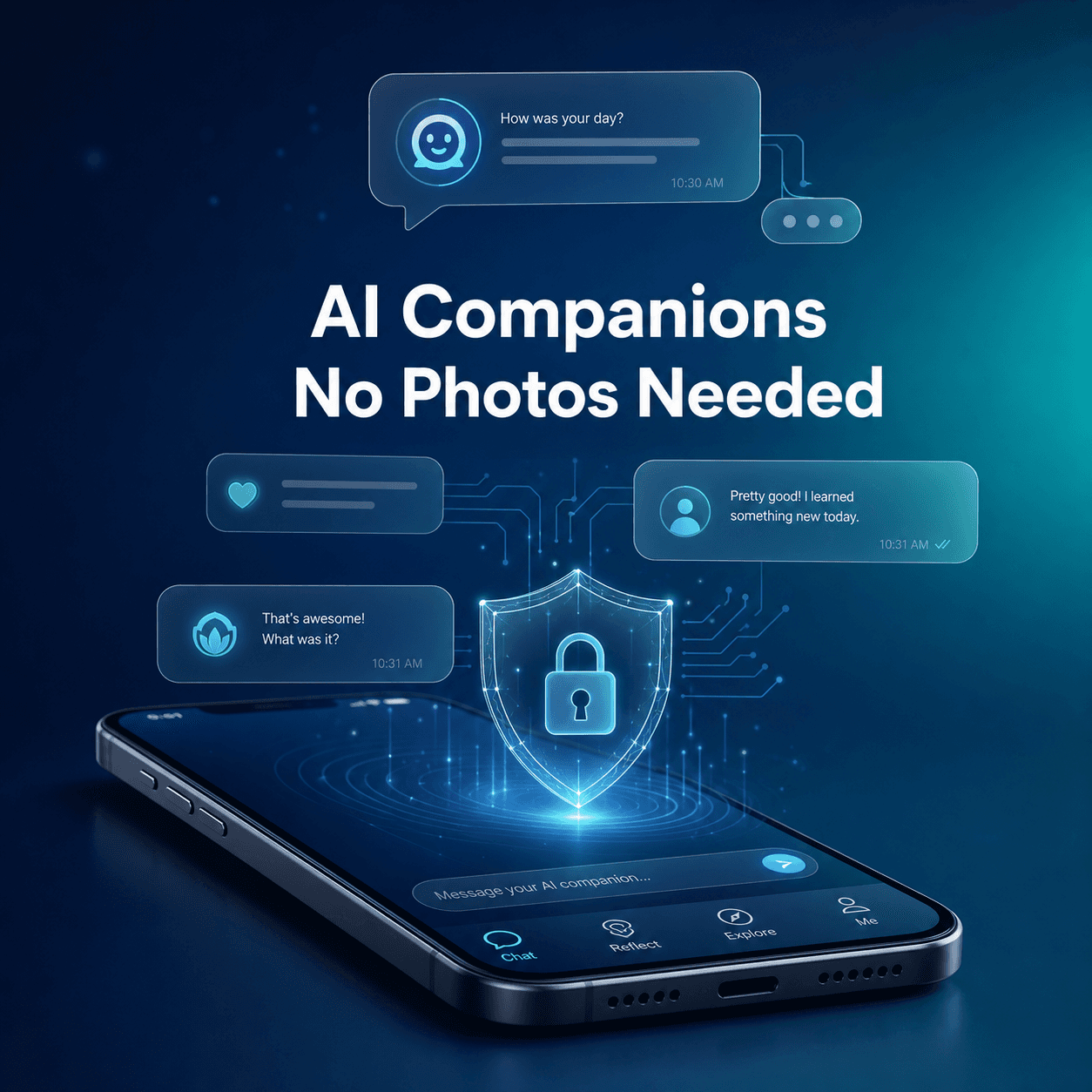 Best AI Companion Apps That Don’t Need Your Photos