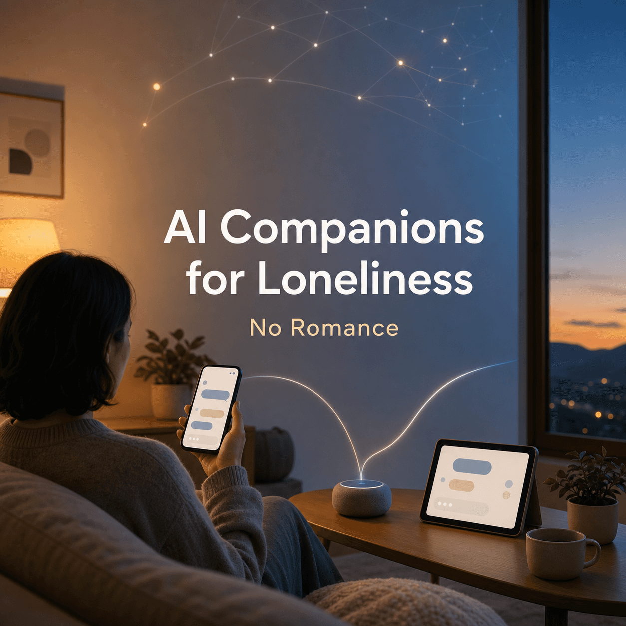 Best AI Companion Apps for Loneliness No Romance