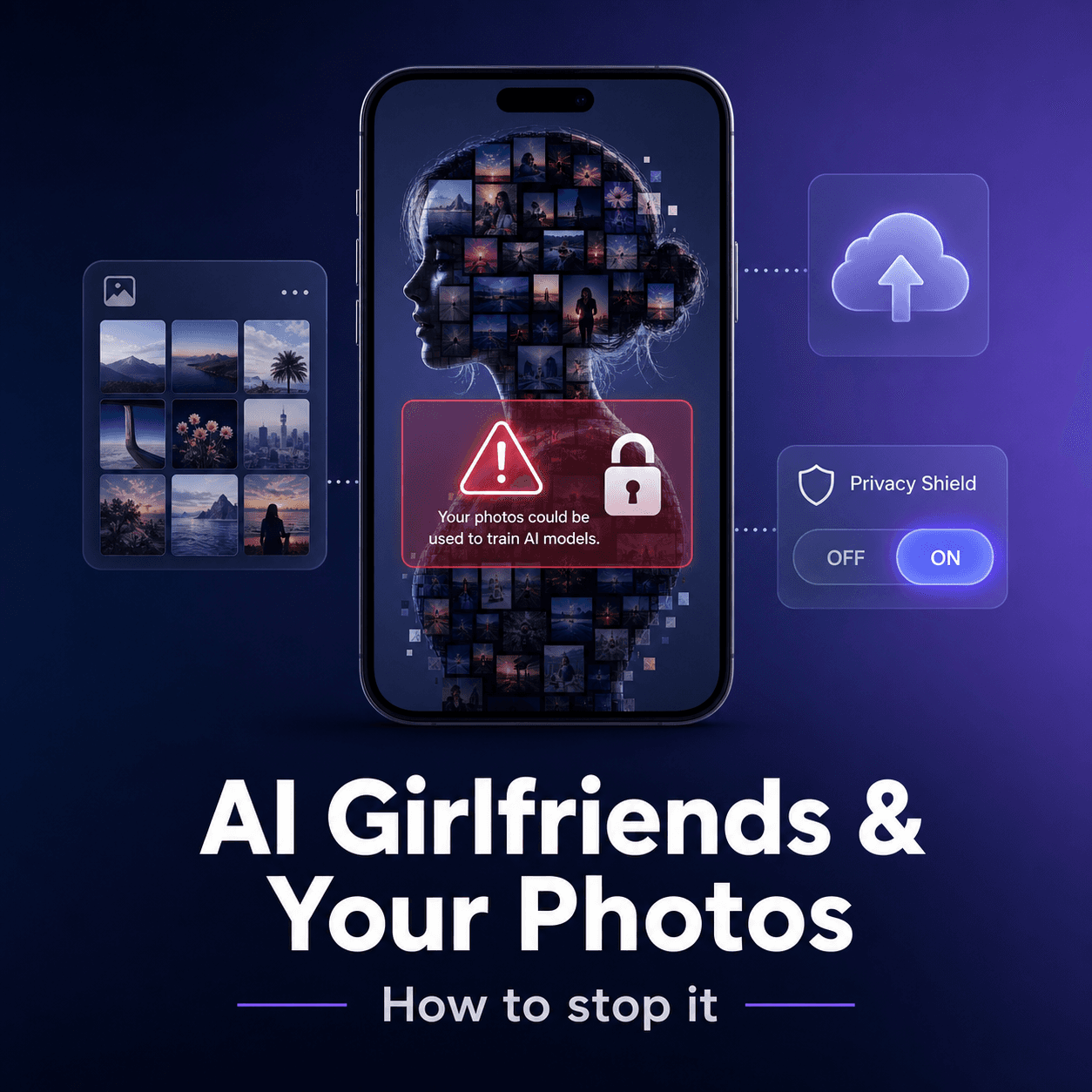 How AI Girlfriends Use Your Photos (And How to Stop)