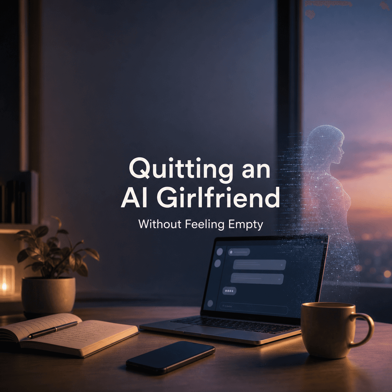 How to Quit an AI Girlfriend Without Feeling Empty