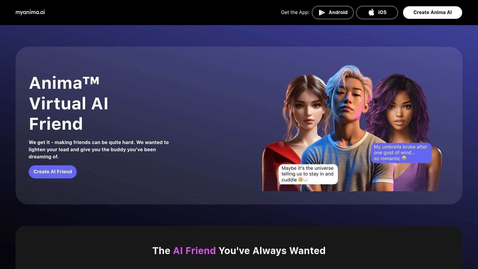 MyAnima (Anima: AI Friend)